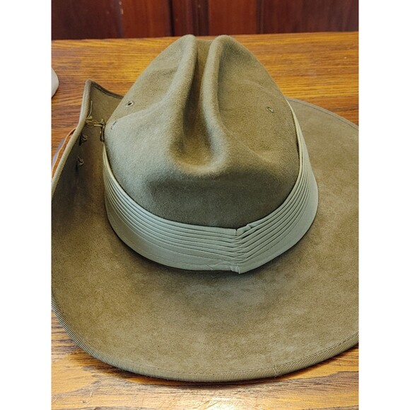 Australian ROYAL ARMY bush hat Vietnam Electrical & Mechanical 1976 53cm EC-Fine - Picture 3 of 8